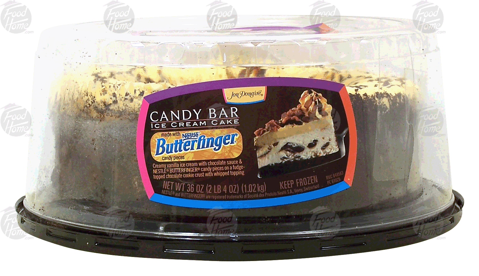 Jon Donaire Nestle Butterfinger candy bar ice cream cake Full-Size Picture